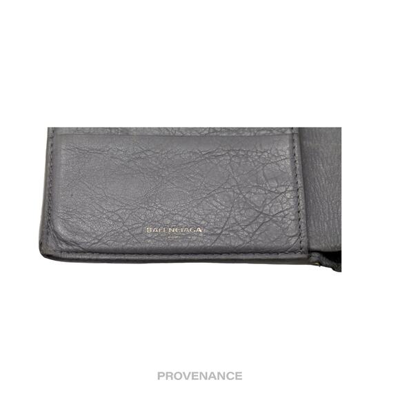 🔴 Balenciaga Explorer Chain Wallet - Gray Leather - Picture 6 of 9
